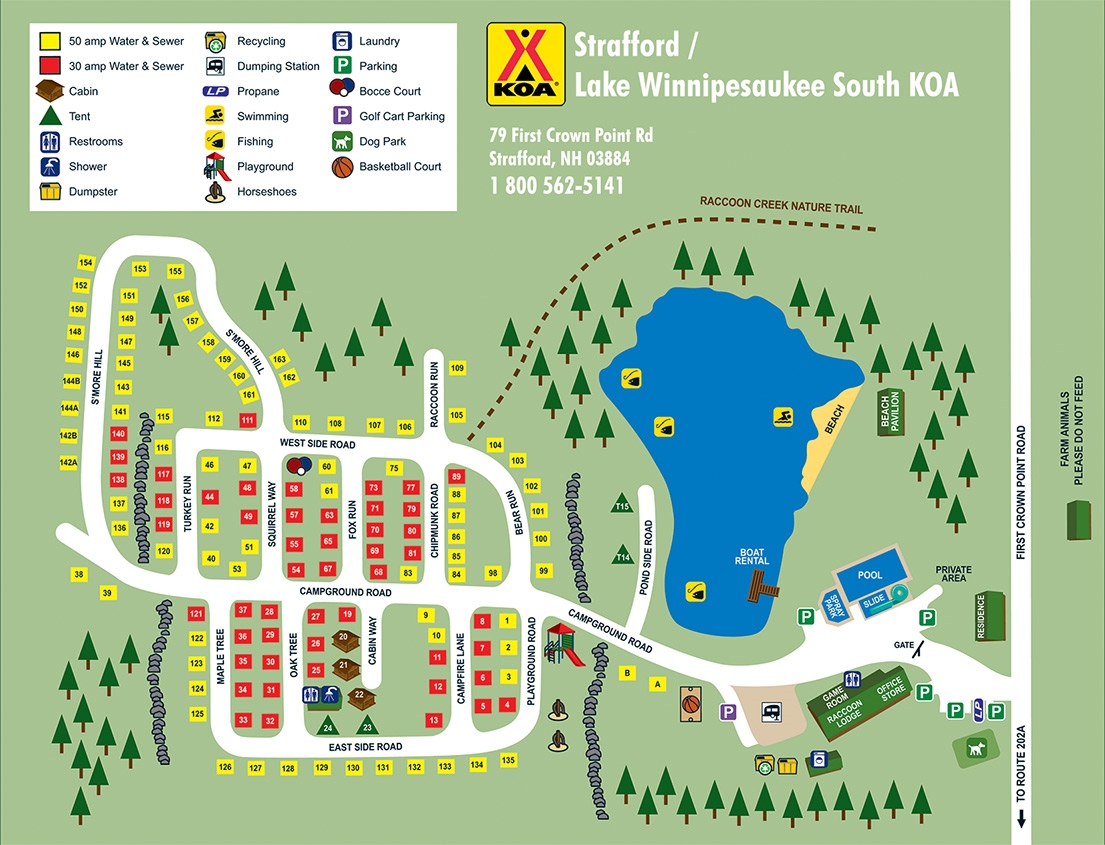 Lake Winnipesaukee Campgrounds - Campgrounds in New Hampshire