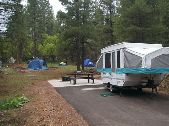 Dixie National Forest Dean Gardner Campground, Veyo, UT ...