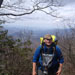 Adam Nutting hiking on the Appalachian Trail