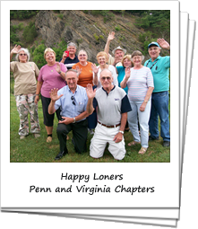 Loners on Wheels RV Club - Penn and Virginia Chapters waving