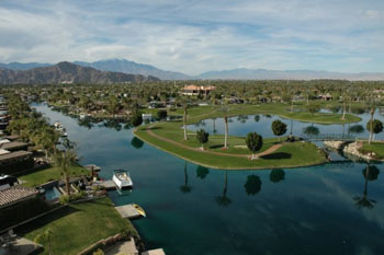 Aerial view of the Motor Coach Country Club