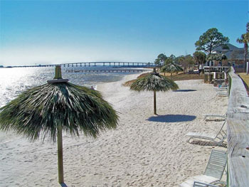 Beach at Emerald Beach RV Park