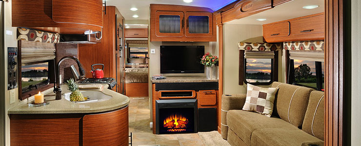 The New Luxury Aviator Travel Trailer by Forest River