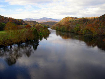 James River from the Blue Ridge Parkway