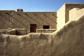 Adobe fort at Fort Leaton State Historic Site
