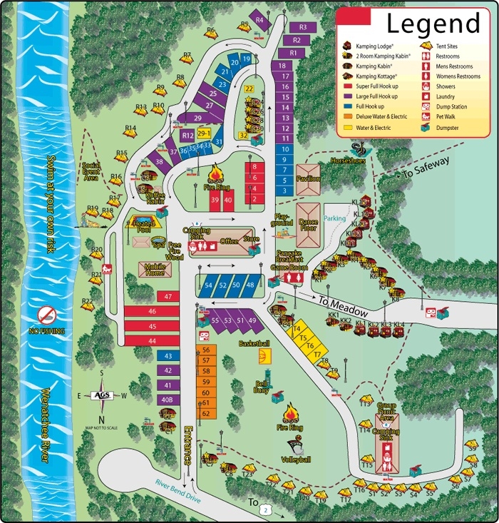 Leavenworth / Pine Village KOA, Leavenworth, WA - GPS, Campsites, Rates ...