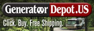 Click. Buy. Free Shipping. Power your RV with a generator from GeneratorDepot.US