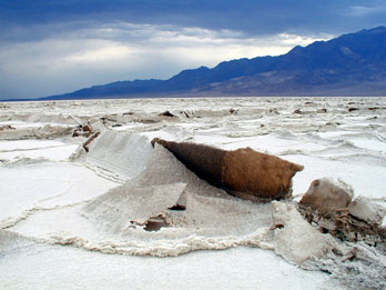 Salt flats of Badwater Basin, Death Valley National Park