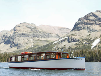 Two Medicine Lake Boat Tour, Glacier National Park