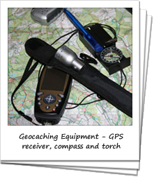 GPS Device and Compass on a Map