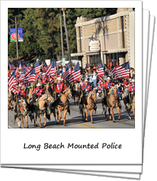 Long Beach Mounted Police, Tournament of Roses Parade