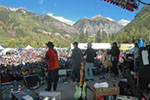 Band plays to a crowd in Telluride