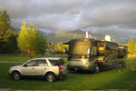 RV at a campground