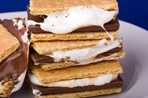 A tower of Smores