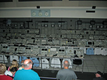 Apollo Mission Launch Control