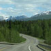 Parks Highway Alaska with view's of Alaska's range