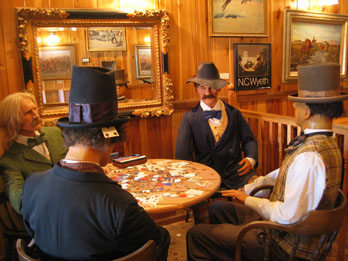 Wild West card game at Walls Drugstore, SD