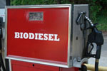 Red Biodiesel Pump