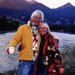 Becky Clarke and Maurrie Sussman standing by a lake