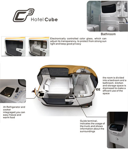 The main features of C3 Hotel Cube