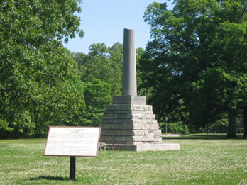 Meriwether Lewis Monument, Natchez Trace Parkway