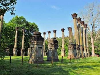 Columns at Windsor Ruins