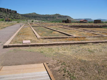 Ruins at Fort Davis National Historic Site